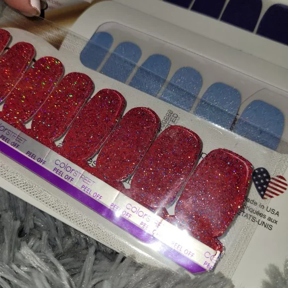 Color Street - Unicorn Galore Mt Crushmore Flocking Fabulous Turning Violet Is - Picture 2 of 2